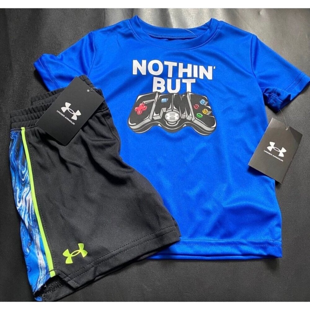 NWT Under Armour Athletic Set Boys Size 2T